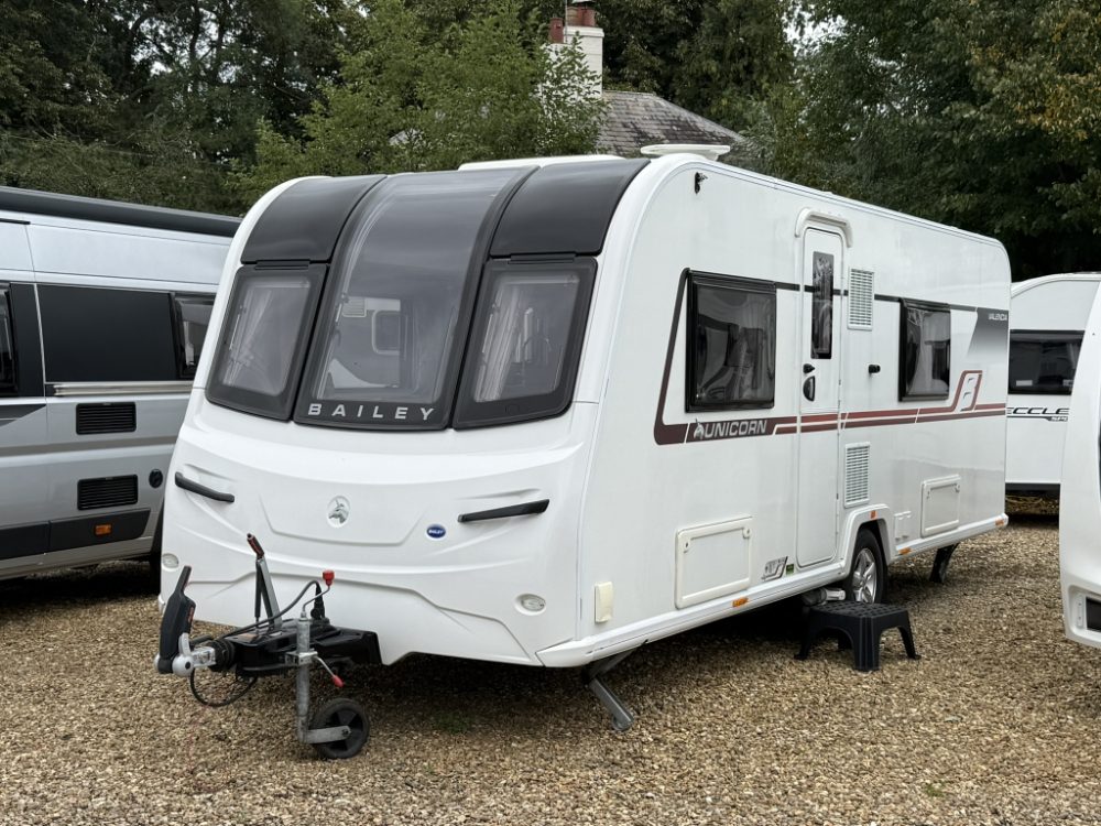 Used 2019 Bailey Unicorn Valencia 4 Berth Caravan