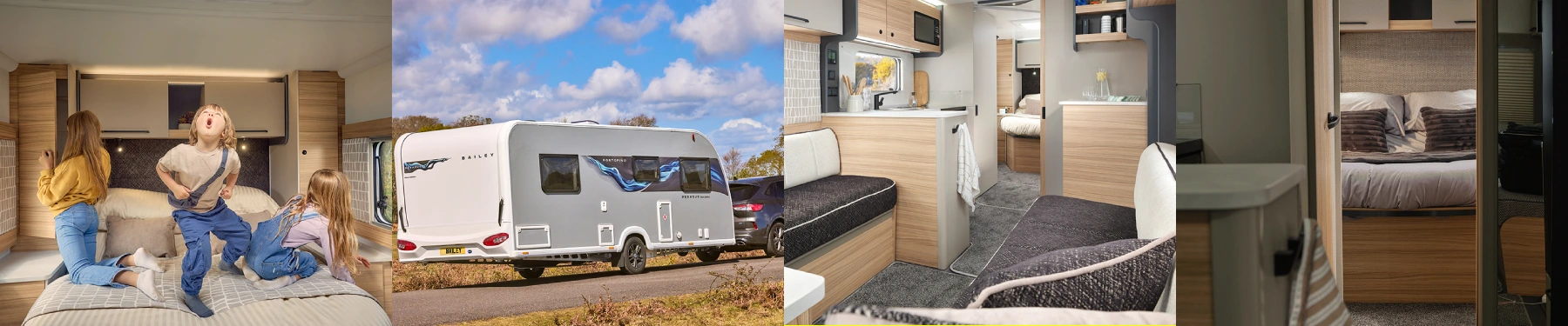 Bailey Pegasus Black Edition Caravan Range	
