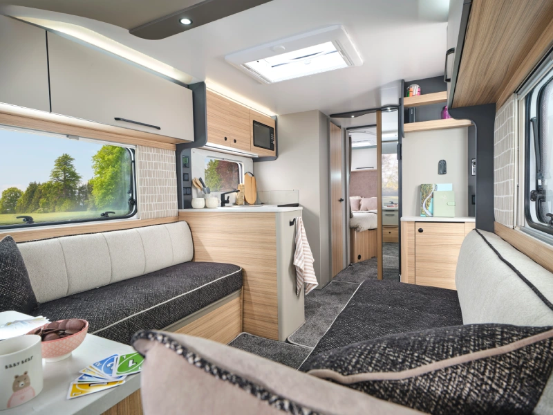 Pegasus Black Amalfi caravan
